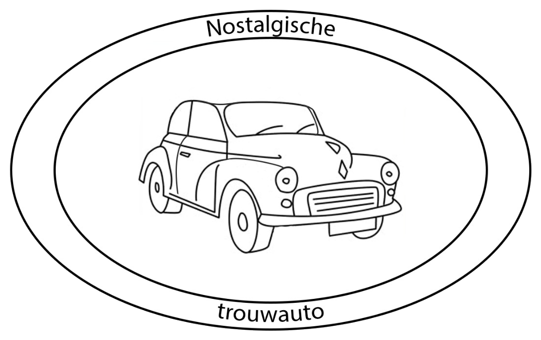 Nostalgische Trouwauto